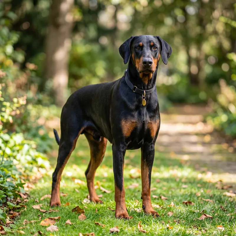 Dobermanas nuotrauka