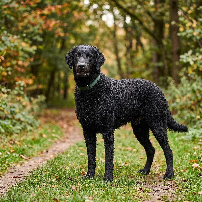 Curly-Coated Retriever photo