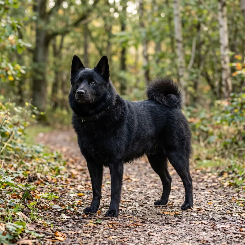 Norwegian Elkhound (Black) photo