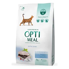 OPTIMEAL sausas maistas suaugusioms katėms su menke 10 kg