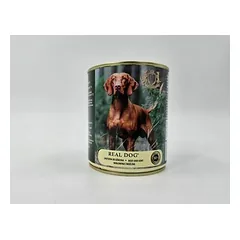 Real Dog Adult su jautiena ir ožka, drėgnas maistas šunims 800 g