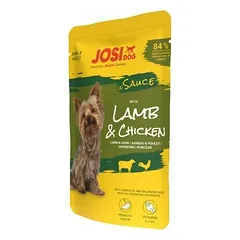 Josera JosiDog Mini Adult su ėriena ir vištiena padaže, drėgnas maistas šunims 100 g