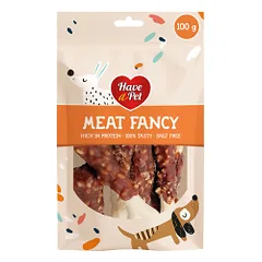 HAP Meat Fancy triušių kojos su ryžiais skanėstai šunims, 100 g photo