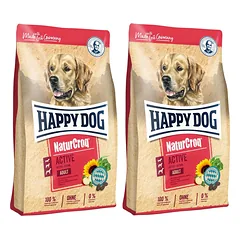 HAPPY DOG NaturCroq Active Adult 30 kg (2 x 15 kg)