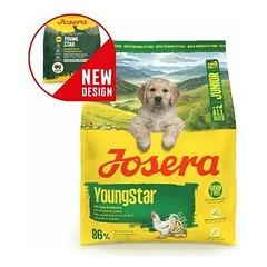 Josera Dog Super Premium YoungStar su vištiena ir bulvėmis, sausas maistas šunims 3 kg