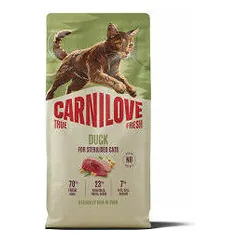 Carnilove Cat True Fresh Sterilised su antiena, sausas maistas katėms 6 kg — 3 nuotrauka