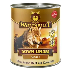 WOLFSBLUT Down Under Adult konservai suaugusiems šunims su Angus jautiena ir daržovėmis, 800 g
