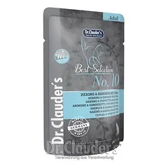 Dr. Clauder's Cat Best Selection Adult No 10 drėgnas maistas katėms 16 x 85 g