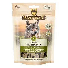 WOLFSBLUT Dark Forest su elniena liofilizuotas skanėstas, 40 g