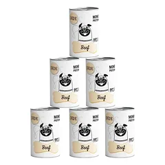 PAKA ZWIERZAKA PEPE Beef 99% (jautiena) 6x400 g — 1 nuotrauka