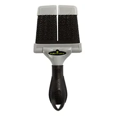 FURminator didelis dvipusis šepetys šunims ir katėms — 3 nuotrauka