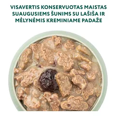 OPTIMEAL konservai suaugusiems šunims su lašiša 100g x 12 — 2 nuotrauka