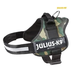 Julius-K9 K9 Powerharness petnešos šunims 2XL, kamufliažinės parduotuvėje petbaze.lt
