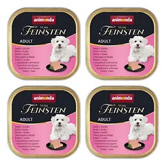 ANIMONDA Dog Vom Feinsten Adult kalakutiena su kumpiu 22x150g