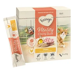 Feringa Vitality Creamy Snacks, skanėstai katėms, ekonominė pakuotė — 3 nuotrauka