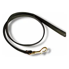 Hunter Modern Art 13/110 artificial leather, nickel - leash for dogs