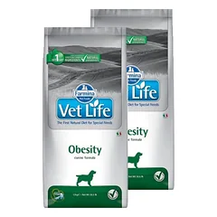 FARMINA Vet Life Šunų nutukimas 2x12kg