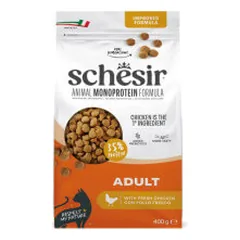 Schesir Monoprotein sausas pašaras su vištiena katėms