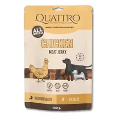 Quattro Maisto papildas suaugusiems šunims Jerky - Chicken Fillets su vištiena 130g