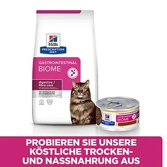 Hill's Prescription Diet Gastrointestinal Biome su vištiena ir daržovėmis, drėgnas maistas katėms — 5 nuotrauka