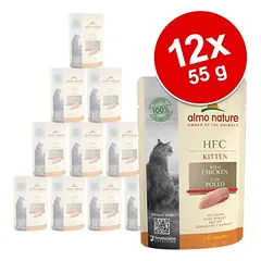 Sparpaket Almo Nature HFC Kitten 12 x 55 g