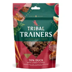 Tribal Trainers skanėstai šunims dresūrai su antiena, morkomis ir obuoliais, 80 g