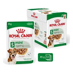 Royal Canin Mini Ageing padaže, drėgnas maistas šunims — 3 nuotrauka