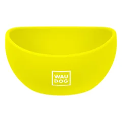 WAUDOG Silicone dubenėlis šuniui, 250 ml, geltonas
