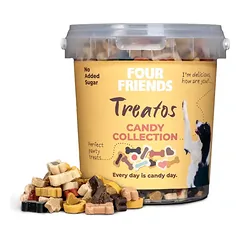 Four Friends Treatos Candy Collection dresūros skanėstai šunims, minkšti, be cukraus, 500 g — 2 nuotrauka