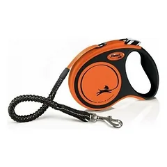 FLEXI XTREME JUOSTELINIS ŠUNŲ PAVADIS L, iki 65 kg, 5 m,