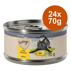 Feringa sriuba katėms, drėgnas maistas, ekonominė pakuotė 24 x 70 g
