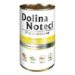 Konservai šunims su vištiena Dolina Noteci Premium 400 g