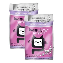 BAZYL Ag+ Compact Lavender 2x5 l levandų molis katėms