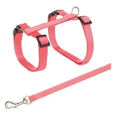Trixie Kačių petnešos su pavadėliu, 27-45 cm-10 mm, 1.20 m