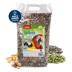 PANTO Papageienfutter - Futter für Papageien mit Nüssen & Kernen