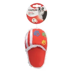 Camon žaislas šunims spalvota šlepetė, maža, 17 cm