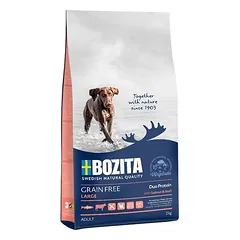 Bozita Dog Purely Adult Large Grain Free su lašiša ir jautiena, sausas maistas šunims — 3 nuotrauka