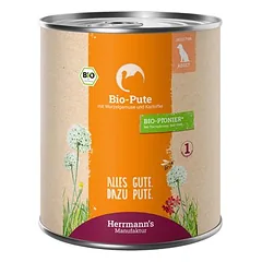 Herrmann's Classic ekologiškas meniu, drėgnas maistas šunims, ekonominė pakuotė 24 x 800 g — 5 nuotrauka