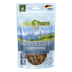 Wildborn Snacks Soft Diamond dresūros skanėstai šunims, 80 - 124 g — 2 nuotrauka