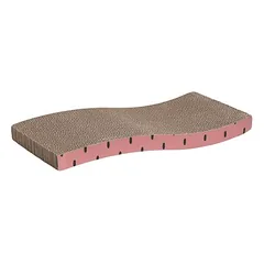 Beeztees Kratzbrett Dots aus Karton rosa