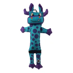 Plaček Be Fun Toy ROBBOT Puppy Turquoise pliušinis žaislas šuniukams ir mažiems šunims, 38 cm