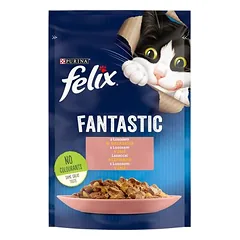 Felix Fantastic maišeliai, drėgnas maistas katėms 26 x 85 g — 3 nuotrauka