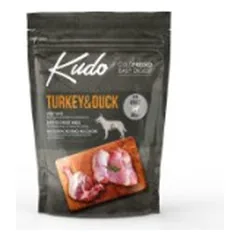 Kudo Turkey&Duck Mini Adult sausas pašaras suaugusiems šunims 3 kg