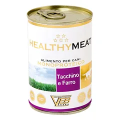 Healthymeat paštetas šunims su kalakutiena ir spelta 6x400g