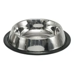 Metalinis dubenėlis su guma 19 cm, 0,45 l