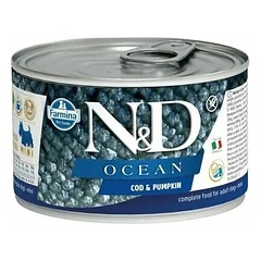 Farmina N&D Dog Ocean Mini Adult Cod & Pumpkin 140 g