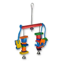 VADIGRAN Double Cubes spalvoti kubai paukščiams 40cm