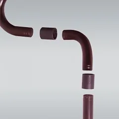 Pipe bend alkūnės žarnų sujungimui 12/16 mm, 2 vnt. — 2 nuotrauka