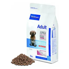 Virbac HPM Dog Adult Neutered Small & Toy veterinarinis maistas šunims 3 kg — 3 nuotrauka