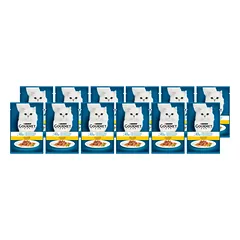 Purina Gourmet Perle kačių maistas mini filė padaže su vištiena 12x85 g